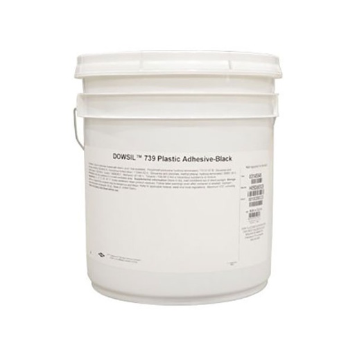 [RX1-09-05663] 739 Plastic Adhesive Blk 300Ml