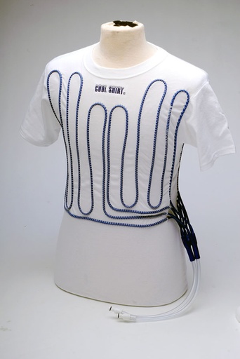 [RX1-13-11744] White Cool Water Shirt-Small