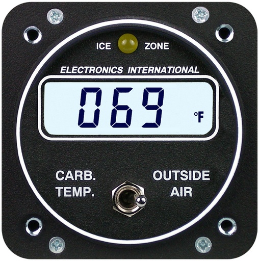 [RX1-10-01351] Electronics International CA-1 Carb/Oat 2-1/4 Fahrenheit TSO