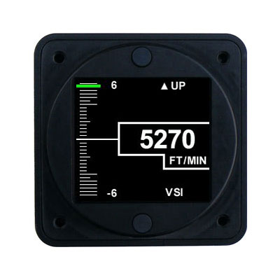 [RX1-10-06272] Aerospace Logic 2-1/4 Vertical Speed Indicator 0-6000 Fpm With Altimeter Encoder