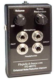 [RX1-11-03201] Flighttech Intercom Itc-401Tc
