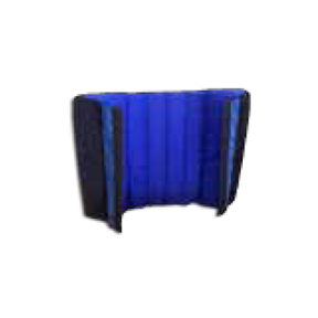 [RX1-13-15066] Para-Cushion G-pad Stability Cushion 303 Back AcroPro 305 Chair 311 Wedge with Velcro Backpad 812114