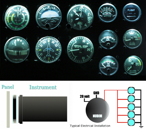 [RX1-11-08777] Nulite 3-1/8 NVIS White NV3028Ab