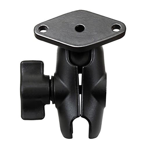 [RX1-11-19223] RAM Double Socket Short Arm With Diamond Plate
