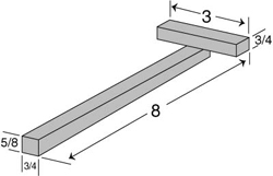 [RX1-12-01315] Bucking Bar 1 1/2Lb (AT750D23)