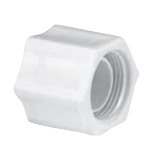 [RX1-12-05463] 3/8 Tube Nylon Compression Nut With Plastic Gripper