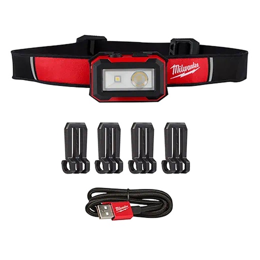 [RX1-12-05694] Milwaukee Rechargeable Magnetic Headlamp And Task Light