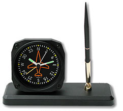 [RX1-13-02092] Directional Gyro Desk Pen Set+