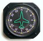 [RX1-13-02114] Direction Gyro Fridge Magnet +