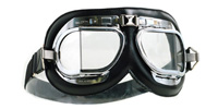 [RX1-13-06000] Mark Iv Silver Cross Goggle Black