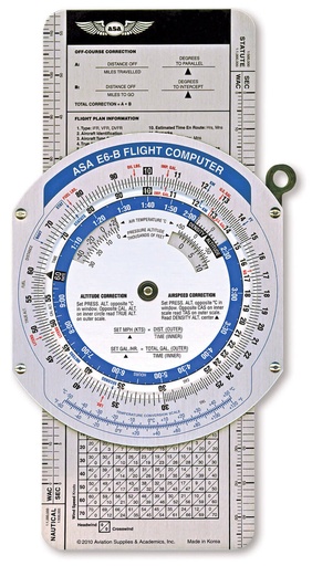 [RX1-13-10288] ASA Color E6-B Flight Computer