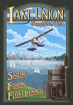 [RX1-13-17065] POSTCARD LAKE UNION