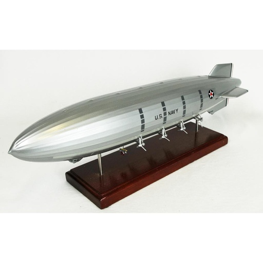 [RX1-13-11066] UStainless Steel Macon Navy Airship Blimp Model