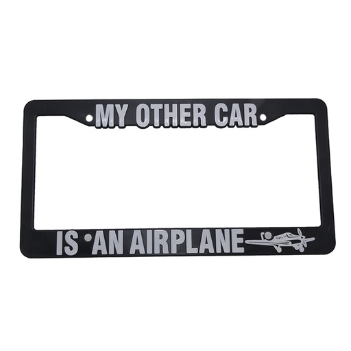 [RX1-13-17383] My Other Car Is An Airplane License Plate Frame