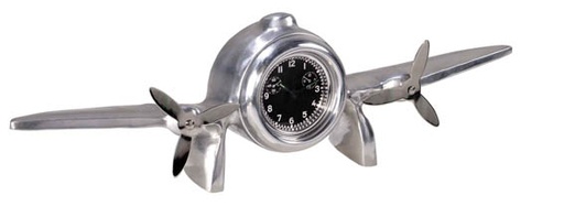 [RX1-14-00182] Art Deco Flight Clock