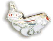 [RX1-14-00851] Dc-10 Smiley Pin