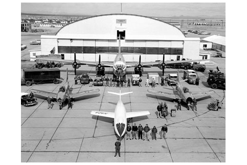 [RX1-13-17837] Postcard The Naca Test Force