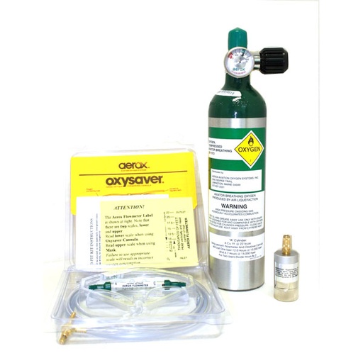 [RX1-13-18895] Aerox Oxygen System 1A 1 Person With 500 Regulator