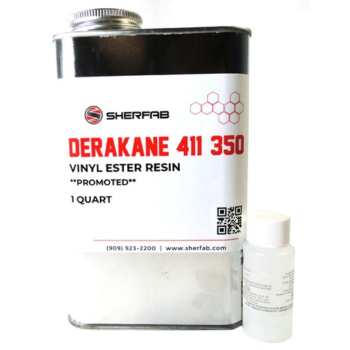 [RX1-01-01109] Vinyl Ester 411-350PA Quart Kit
