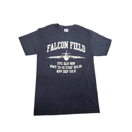 [RX1-13-21125-4] Falcon Field Tshirt 2XLarge Navy/Cream