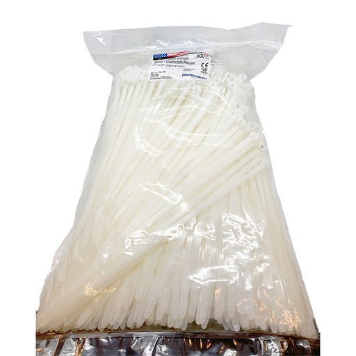 [RX1-04-02635-500] 13.4 120Lb Natural Cable Ties .270 Width-500/Pk