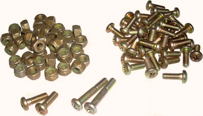 [RX1-05-04107] Seat Rail Screw Kit