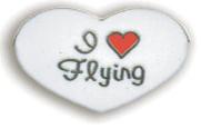 [RX1-14-00838] I Love Flying Pin