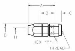 [RX1-05-11826] Eaton Nipple Assembly AE21496J