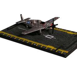 [RX1-14-01112] Hot Wings P-51D Silver