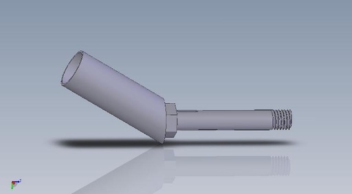 [RX1-06-00973] Axle Adapter For Challenger With Aluminum Left Or Rt Gearleg