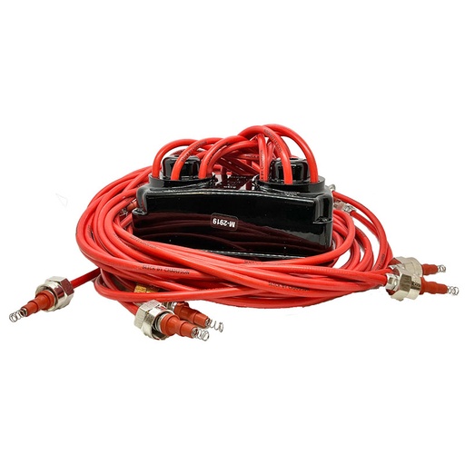 [RX1-07-25810] Champion Slick Harness Ignition Red Dual M2919R