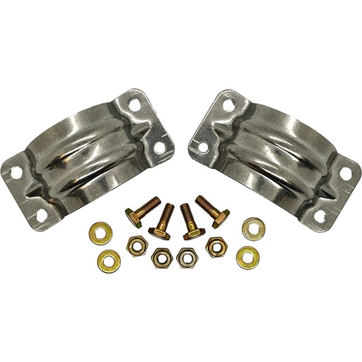 [RX1-08-14588] AWI Beech & Cessna 1 3/4 Riser Clamp Half Set A0750161-25Ss