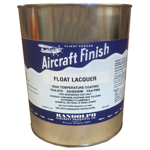 [RX1-09-00831] Randolph Float Lacquer Gallon