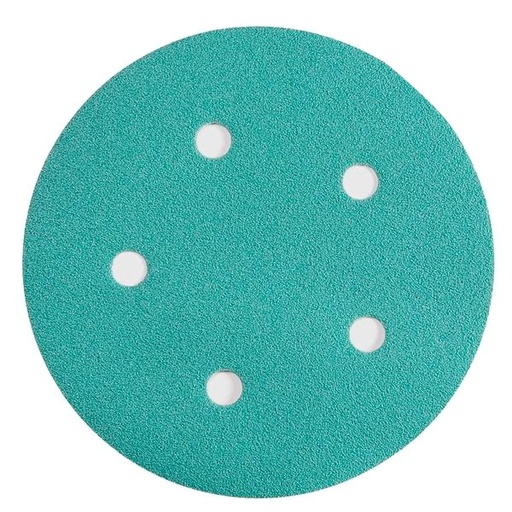 [RX1-09-03799-1] Sunmight 220 Grit Film 5 5 Hole Velcro Ea