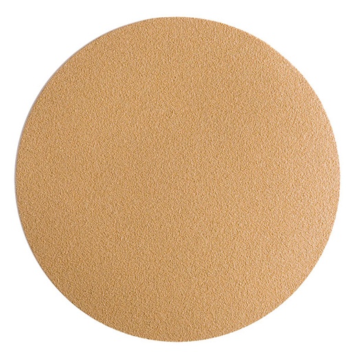 [RX1-09-05516] Sunmight 180 Grit 6 Gold No Hole Velcro Sandpaper Disc