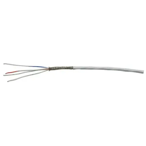 [RX1-11-07773] Shielded 22GA 4 Conductor White Wire M27500-22TG4T14
