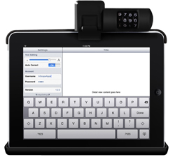 [RX1-11-08578] RAM Latch-N-Lock Cradle For iPad 1 2 3