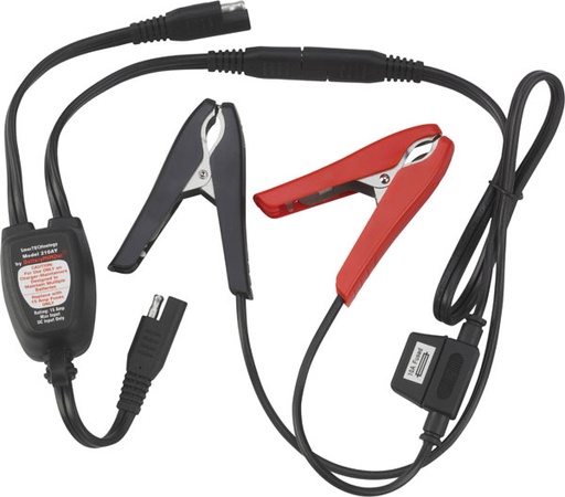 [RX1-11-12447] Smart-Y Connector + Insulated Battery Clips Paired