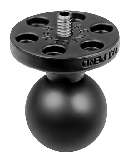 [RX1-11-12928] RAM Ball Adapter 1-in with 1/4-20 Threaded Stud for Action Cameras - B Size