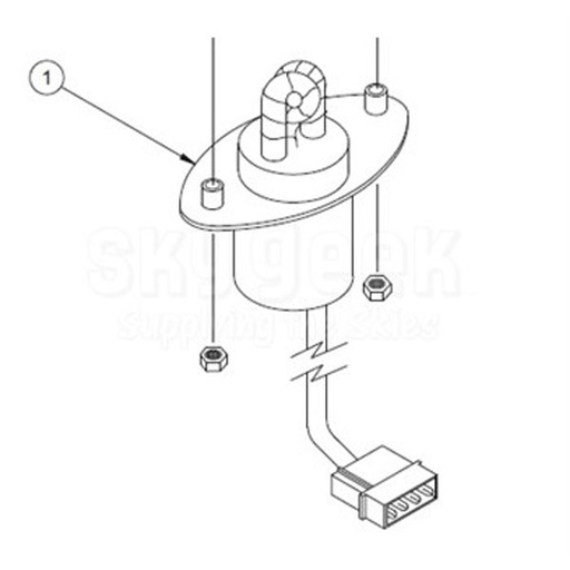 [RX1-11-16884] Whelen 7082800 Flash Tube Assembly
