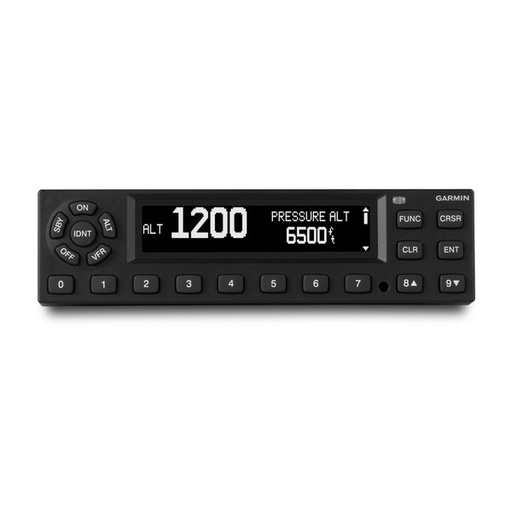 [RX1-11-17184] Garmin GTX 325 Mode C Transponder FAA TSO
