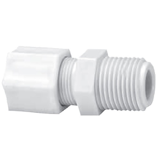 [RX1-12-05473] 3/8 Tube 1/4 Male NPT Nylon Compression Connector