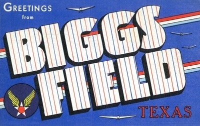 [RX1-13-17804] Postcard Texas BrigGS Field