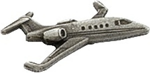 [RX1-14-02822] Tackette Silver Learjet 55