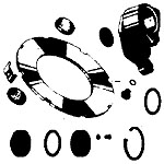 [RX1-5009853] PISTON LINING 95-21624 NEW SURPLUS