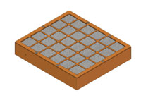 [RX1-BA8205] Brackett Aero Element Air Filter BA-8205 For BA-8210 BA-8210-1