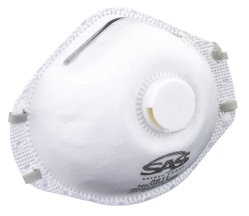 [RX1-01-01557] Sas N95 Valved Particulate Respirator Box Of 10