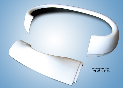 [RX1-05-01180] Fiberglass Nose Cowl Mc-1A