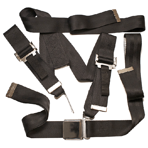 [RX1-05-06236-7] SEAT BELT/HARNESS KIT H701-003 BROWN