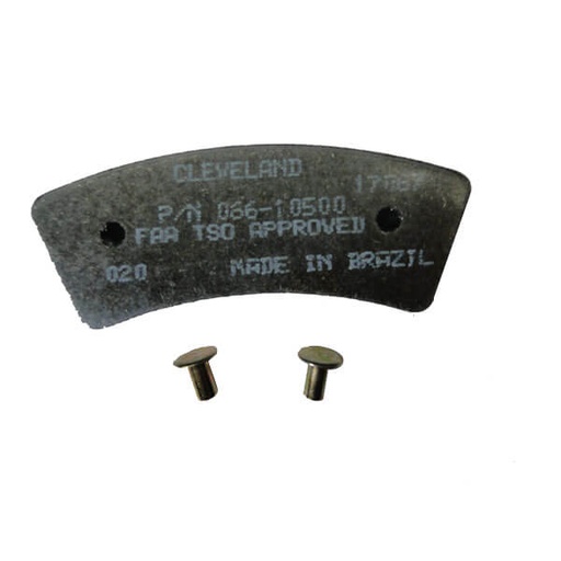 [RX1-06-01309] Cleveland Brake Lining 4Pk 66-105
